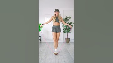 Tango 💃🏼 this week’s routine to learn on Fancy Feats app ❤️ #jumprope #tutorial #learntojumprope