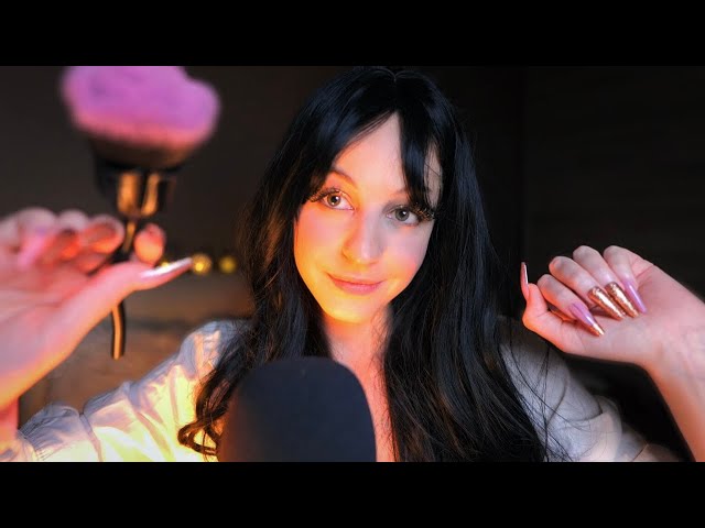 ASMR🌧️I'M HERE TO GENTLY BRUSH U TO SLEEP AND WHISPER INAUDIBLY EAR TO EAR ~close whisper, rain🌧️ 2H