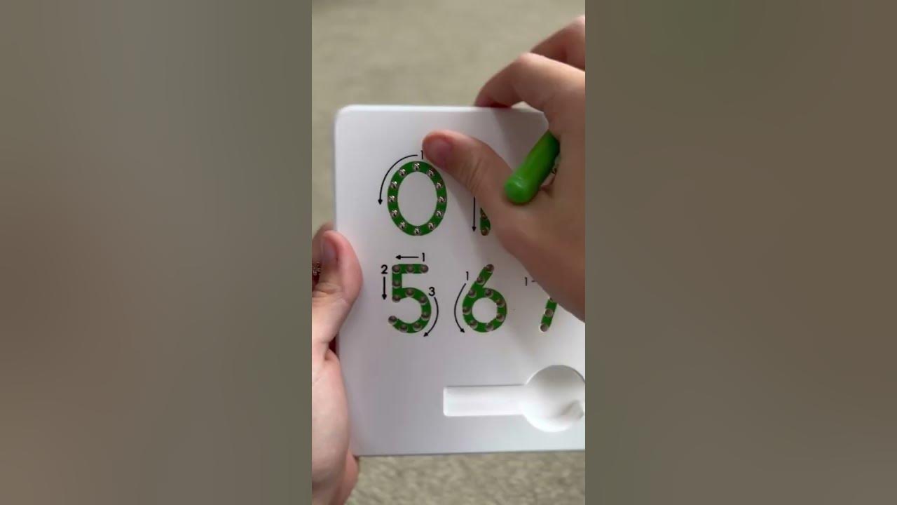 Magnatab Numerals 0 to 9