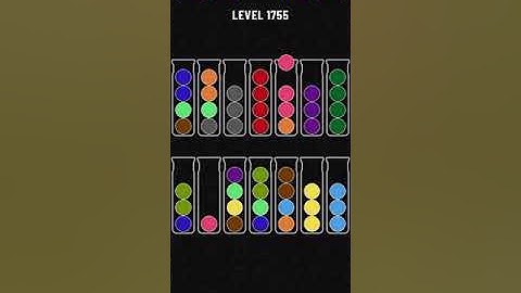 Ball Sort Puzzle Level Level 1755