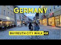 Bayreuth germany  walk thru city centre  2023  4k