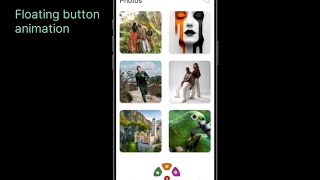 Floating Action Button: Smooth Slide-Out Animation