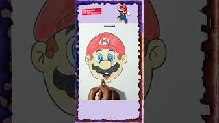 Super Mario Paper Art✨🔥 #shortsvideo #supermario #drawing #art #trending #colors #viralshorts #diy