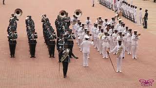 GHANGE OF GUARDS BETWEEN GHANA NAVY AND GHANA AIRFORCE.