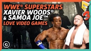 Why Xavier Woods and Samoa Joe Love Video Games | E3 2017 GameSpot Show