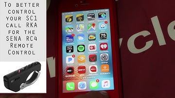 SCHUBERTH C4 SENA SC1 Communications System Video #2