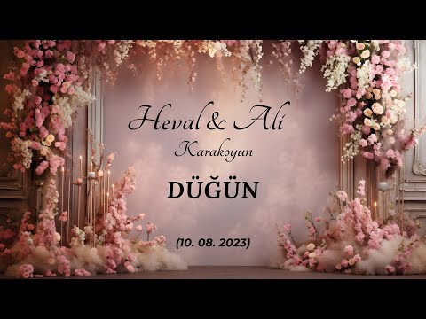 Heval & Ali Karakoyun Düğünü 10.08.2023 (Kırvan Köyü)