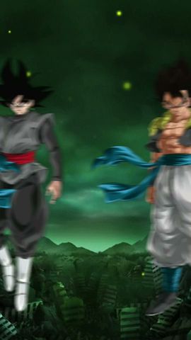 Gogeta Vs Goku Black! #gohan #vegeta #dbz #dragonballsuper #dragonball #goku #gogeta #gokublack