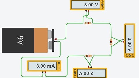 HOW TO CREATE SIMPLE SERIES CIRCUIT IN TINKERCAD CIRCUITS || SHASHANK M GOWDA