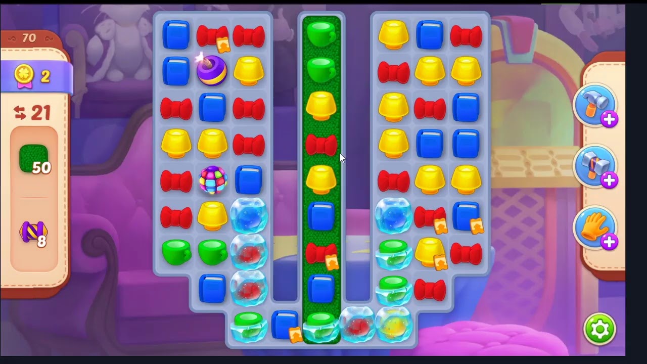 LIVE ! Homescapes Cups Level 70 for Level 4761 直播！ 夢幻家園 金杯賽 第4761關 2020