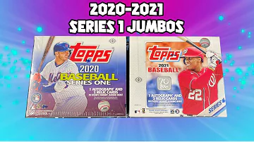 2020-2021 Jumbo Box Breaks - Baseball Cards Opening