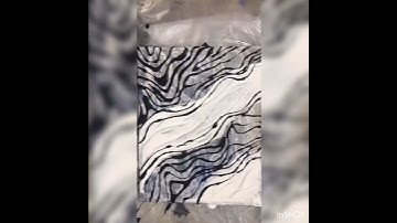 Safari theme in a rare cool shades | quick and easy minimal abstract art demo | Day 93 | Alex Dinets