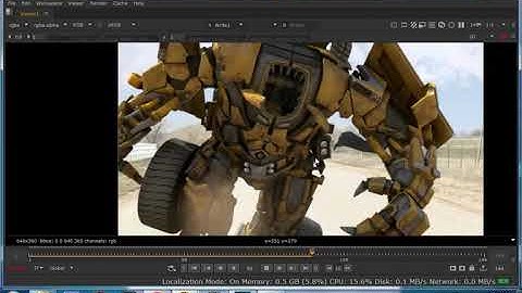 Nuke compositing Robot transformation multi passing Tutorial full tutorial (First)