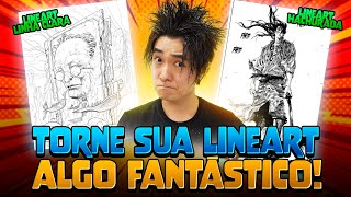 MELHORE sua LINEART conhecendo esses ESTILOS! | Sketch Crás