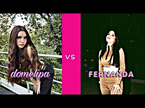 Domelipa VS Fernanda 👑 - Batalla de tik tok (2022)🔥💕😊