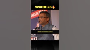 SIR SPLITTING FACTS 🔥 || #upscmotivation #upsc #viral #shorts