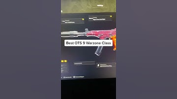 Best OTS 9 Warzone Class #shorts
