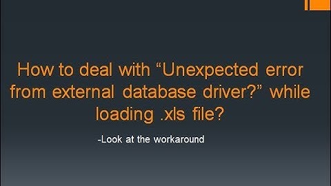 Fix .xls issue in 5 mins in SSIS