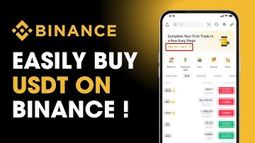 How to Buy USDT on Binance ! Easy Guide