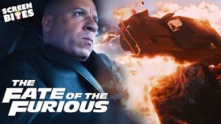 THIS IS FOR MY SON!'' | Dom Destroys Cipher's Convoy | The Fate Of The Furious (2017) | Screen Bites