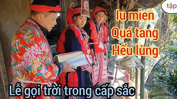 Lễ cấp sắc dao đỏ tập 6 | A pú