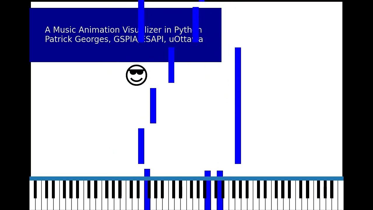🤵 A Music Animation Visualizer in Python #animationart #musicvisualiser ...