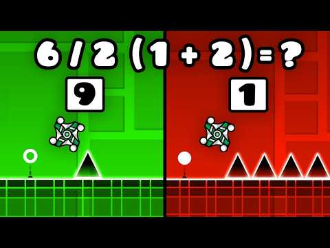 THE IMPOSSIBLE QUIZ IN GEOMETRY DASH