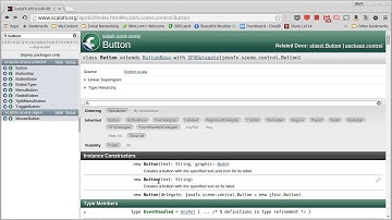 Scene and Nodes in the GUI (with ScalaFX)