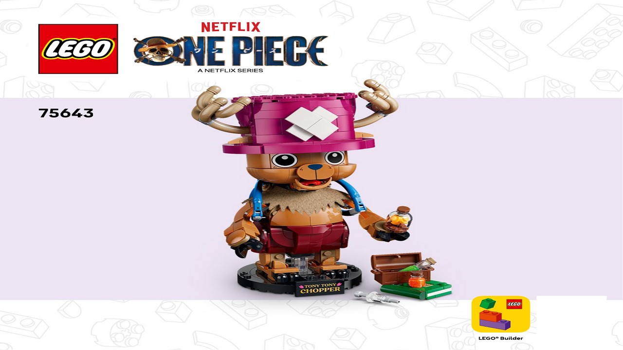 Tony Tony Chopper LEGO instructions