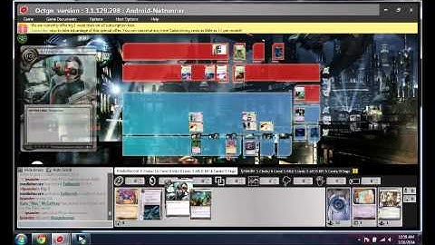 Android: Netrunner HB Glacier vs Good Stuff Kate OCTGN