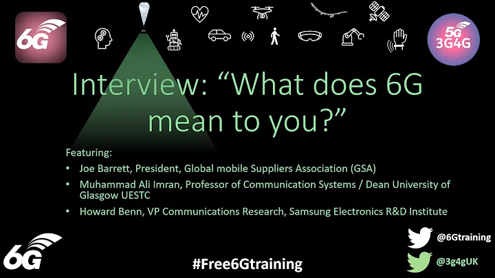 6G Interviews: “What does 6G mean to you?”