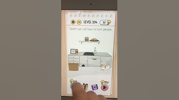 Brain Test Level 204 Teach our cat how to hunt please.