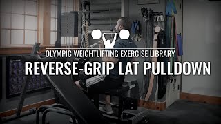 Celebrity Reverse-Grip Lat Pulldown | Olympic Weightlifting Exercise Library Wealth
