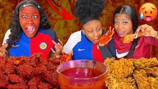 EXTREME SPICY TRUTH OR DIP CHALLENGE 매운| The queens family