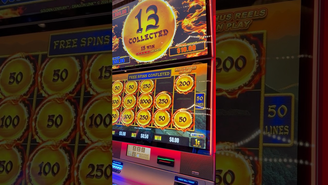 cau 568 Great bonus round on dragon link slot machine. slots casino slotmachine jackpot