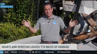 Wheaton Illinois Derecho Damage Report 5 (8/12/20) | TWC