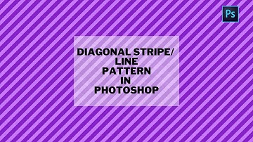 //How To Create "DIAGONAL STRIPE" Pattern In Photoshop// #photoshop #diagonal_line #textile #design