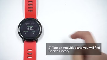 How to Export an Activity from the Watch as a GPX File？