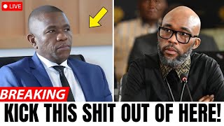 PARLIAMENT ERUPTS AS VUSIMUZI MATLALA CLASHES WITH GEN NHLANHLA — “REMOVE THIS CURSE FROM THE HOUSE
