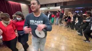 Lebanese dabke party in Brussels