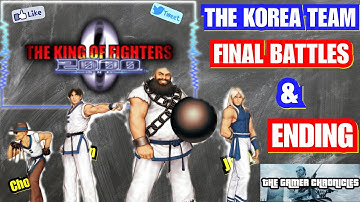 THE KING OF FIGHTERS 2000 | THE KOREA TEAM | FINAL BATTLES & ENDING