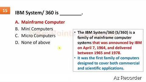 MCQ on Computer History and Generations | Computer mcq for all competitive exams