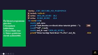 C ve C++ Önişlemci programı(Preprocessor)