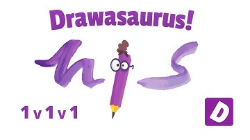 Drawasaurus.com | Episode 1 | 1 v 1 v 1