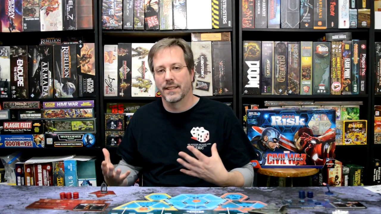 Civil Risk Game Risk Captain America Civil War Set-Up and First Turn - YouTube