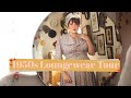 Thrifted Wardrobe Haul!!! A tour of all my vintage loungewear and a THRIFT HAUL!!!