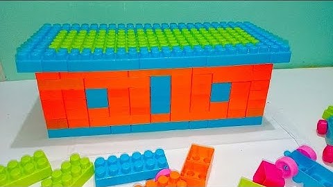 Satisfying DIY lego Home | ASMR building blocks |block game #lego #asmr #asmrsounds #buildingblocks