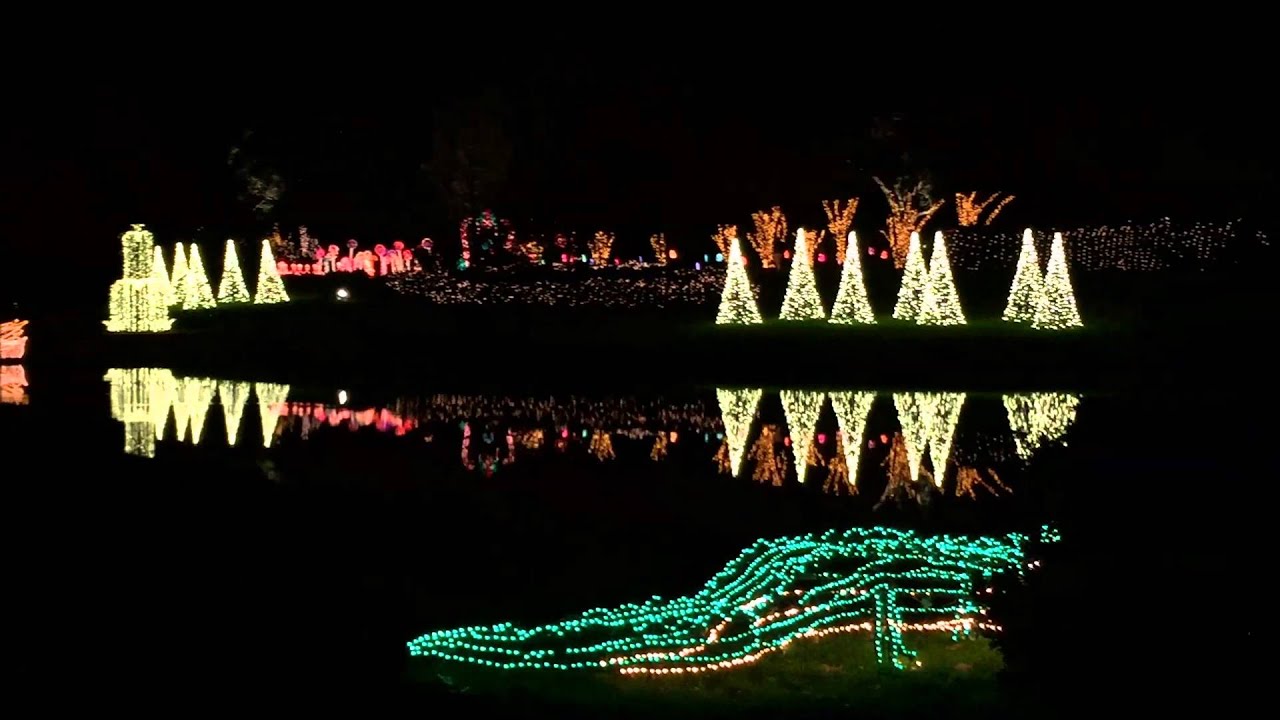 Magic Christmas In Lights The Bellingrath Garden Novogodnee Chudo