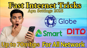Fast Internet Tricks | For All Network 2025 Up to 70Mbps