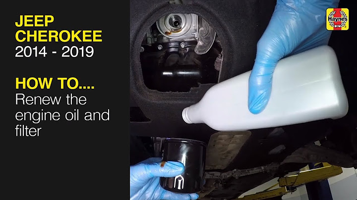 What type of oil for 2014 jeep cherokee